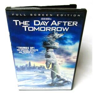 The Day After Tomorrow (DVD, 2004) Weather Catastrophe Drama Dennis Quaid